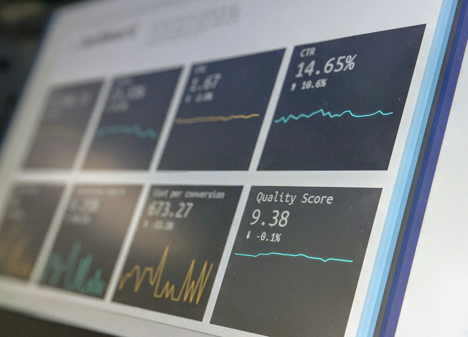 Finanzinsight analytics dashboard showing structured data visualisation